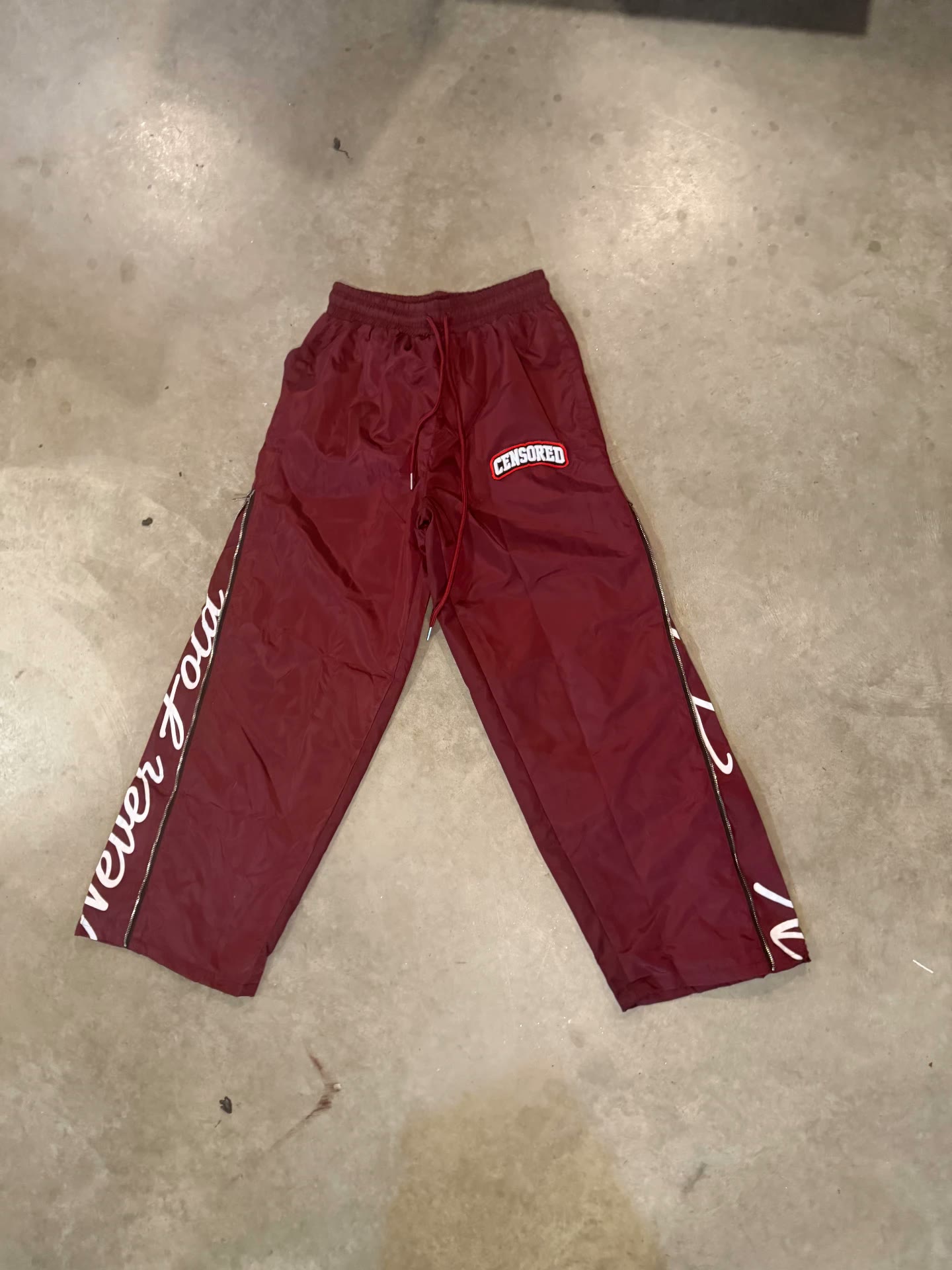 CENSORED HIGH FASHION NEVER FOLD WIND PANTS